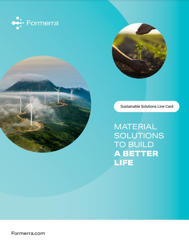 Formerra Sustainability Solutions Line Card 