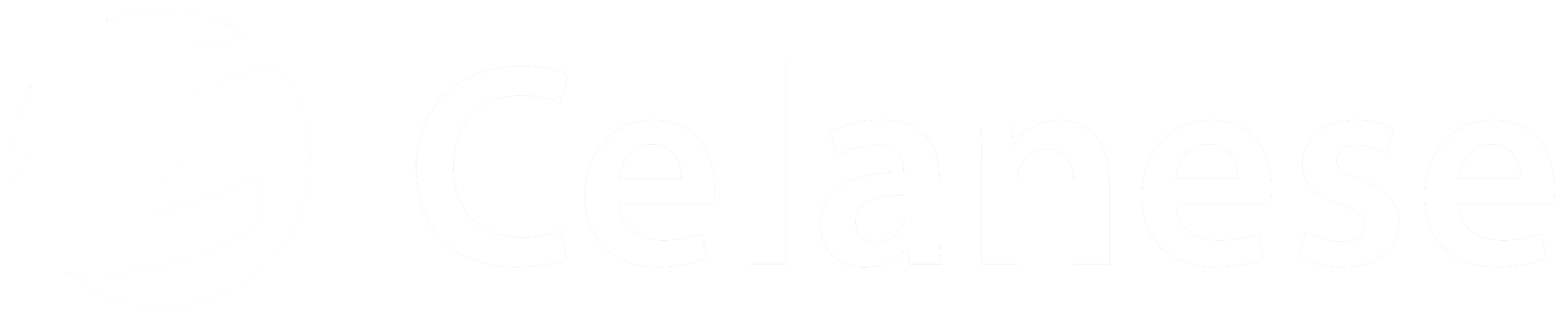 Celanese Logo - Reversed White